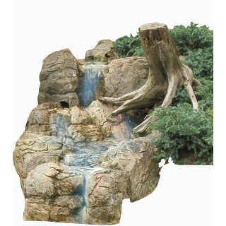 Bachlauf Wasserfall Gartenteich Bachlaufschalen Set IV